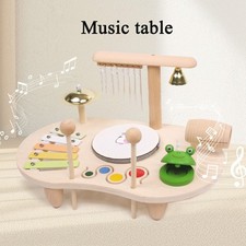 Kids Music Toy Kit, Montessori Musical Instruments,Wooden Percussion Instruments