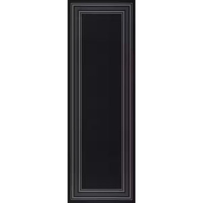 Beverly Rug 2'X5' Black Carmel Bordered Non Slip Runner Indoor Area Rug 20''x59''