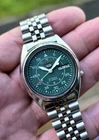 Vintage Refurbished Seiko 5 Military Auto With Stunning Green Dial 6309A