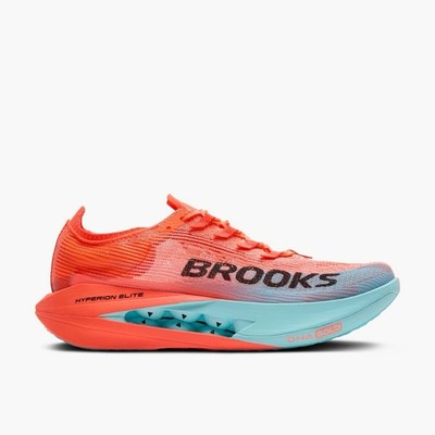 Brooks Hyperion Elite 5 Pink Clay Atomizer Blue Running Shoe Size 10 New