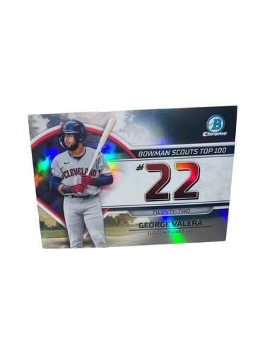 2023 Bowman - Bowman Scouts Top 100 George Valera #BTP-22 (RC)