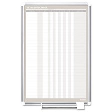Mastervision Magnetic In/out Vertical Planner Board - 24"w X 36"h GA02109830
