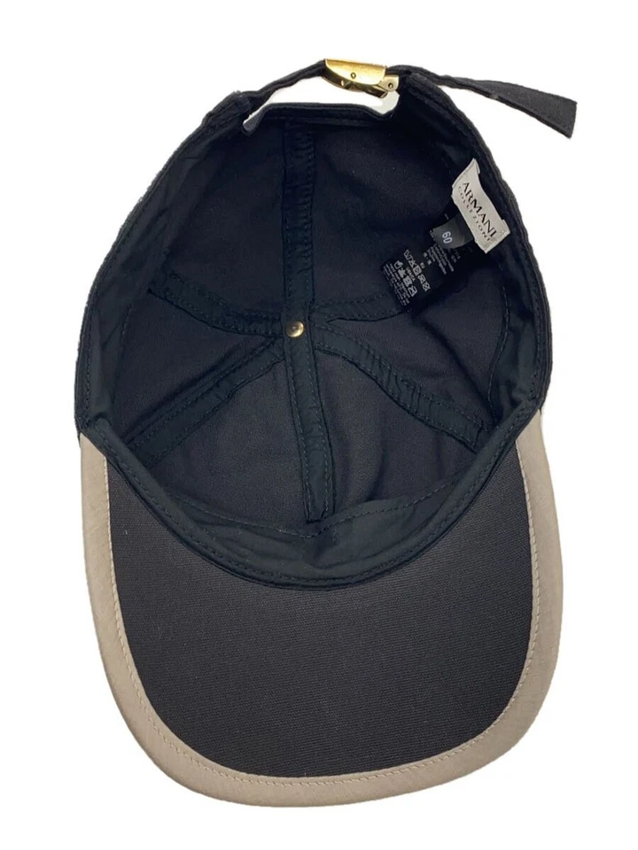 Gorra Armani Collezioni algodón negra para hombre 647216 AV529 Foto 4 de 4