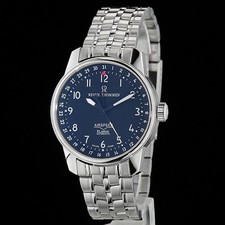 REVUE THOMMEN Airspeed Xlarge Classic AUTOMATICO orologio da polso uomo 16050.2135 NUOVO