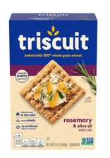    New Triscuit Whole Grain Wheat Baked ROSEMARY  OLIVE OIL Crackers 8.5oz