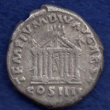 Roman Antoninus Pius AD138-61 Denarius, Scarce Rev (Ref. f0984)