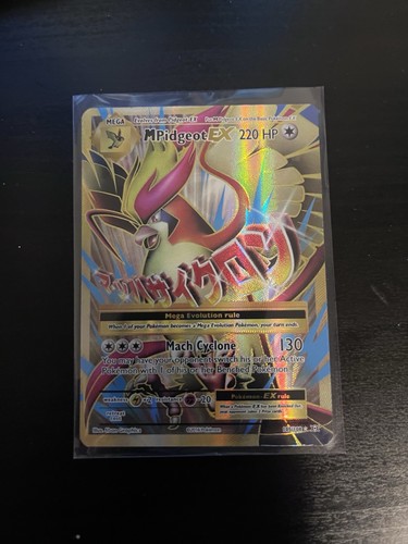 Pokémon TCG Mega-Pidgeot-EX Evolutions Holo Full Art Ultra Rare Card 105/108