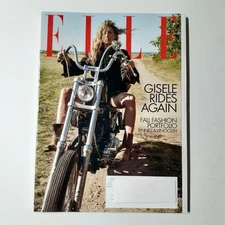 ELLE Magazine October 2022 Gisele Bündchen Fall Fashion Portfolio Hearst