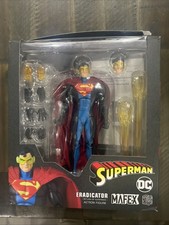 Medicom Toy Hush Superman MAFEX Action Figure Eradicator 219      Banged Box