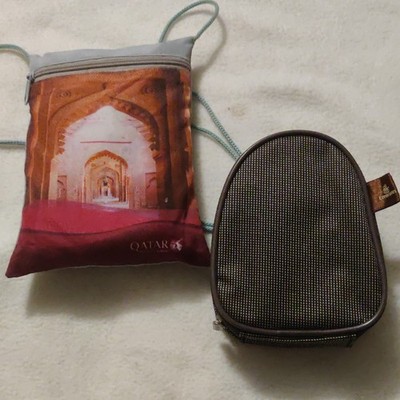 Qatar Airways & Emirates Amenity Kits Vintage