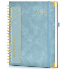 Hardcover Spiral Notebook Journal 8.5    X 11    A4 Large Leather Notebooks f...