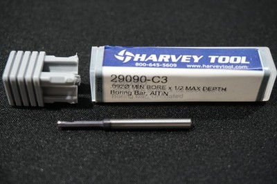 HVY .092'' MIN D X 1/2'' MAX X1/8''SHK X 1/2''RCH X1-1/2''OL CBOR BAR, FREE SHIP, 1PC