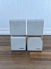 X2 Bose White Double Cube Speakers DoubleShot Acoustimass Lifestyle TESTED