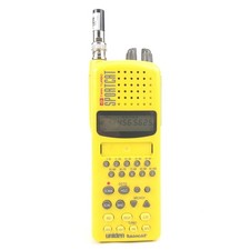 Uniden Bearcat SC150Y Sportcat Scanner Yellow Tested Works w/Antenna NO CHARGER