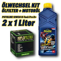 ÖLfilter MotoröL Kit 2L 10W30 N-Tech Pro R (FüR: Kawasaki KX 250 X 4T 25 )