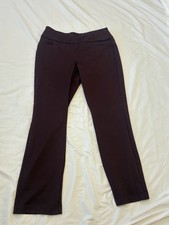 7th Avenue Maureen Red L Leggings