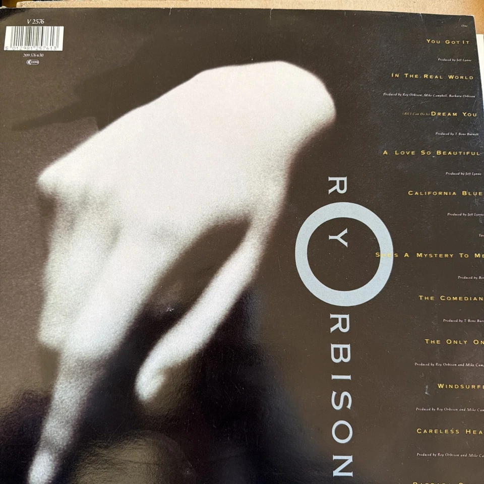 Roy Orbison - Mystery Girl (1989) Vinyl LP V 2576 UK - Image 2 of 4