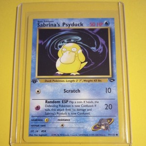 ポケモンカード Sabrina's Psyduck 50 HP英語版 Sabrina Psyduck | eBay