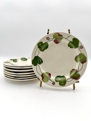 Hartstone USA Geranium - Salad Plates 7 7/8'',Set of 8 