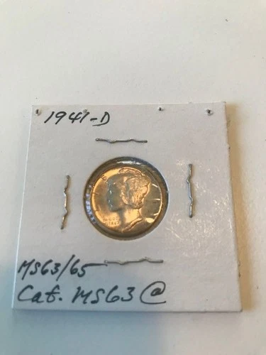 1941 D Mercury Dime - Gem BU