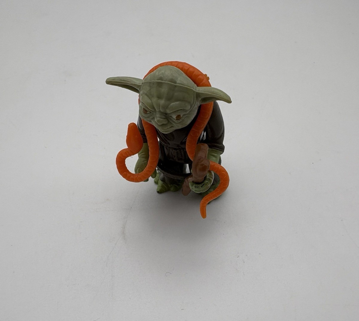 Vintage 1980 Kenner Star Wars Yoda Action Figure Belt, snake and