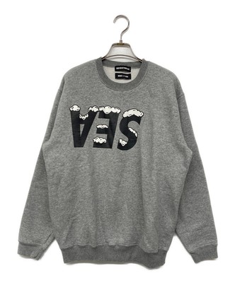 GOD SELECTION XXX × WIND AND SEA printed sweatshirts Size: M Gray  