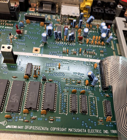 Panasonic MSX2+ FS-A1WX console only  floppy drive working vintage rare