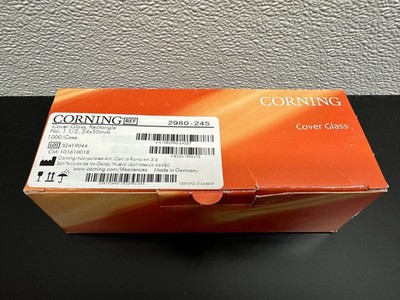 Corning REF 2980-245 Cover Glass Rectangle 1 1/2 24 x 50mm