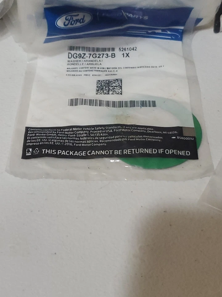 Ford Fusion Lincoln MKZ 2013-2020 DG9Z7G273B montaje de eje lavadora DG9Z-7G273-B  Foto 2 de 2