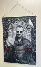 2014 AD hanging cloth banner Ringo Starr for  John Varvatos by Danny Clinch