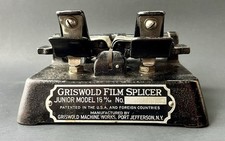 Vintage Griswold Film Splicer Junior Model 16mm 58769 Fort Jefferson NY