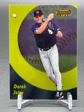 1998 Bowman's Best # 77 DEREK JETER Set Break New York Yankees *HOF* EX+
