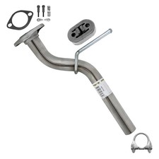 Stainless Steel Exhaust Pipe W Hanger Bolts Fits 2006-2010 Mountaineer 4.0l Stainless Steel Exhaust Pipe W Hanger Bolts Fits 2006-2010 Mountaineer 4.0l