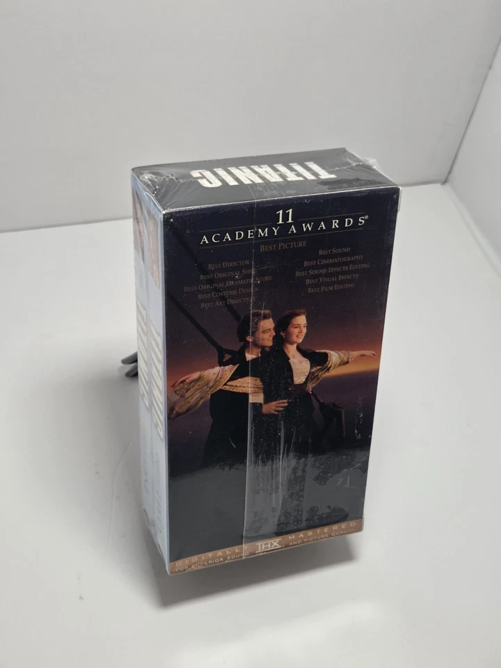Titanic 1998 VHS Paramount 2-Tape Box Set, New Watermark Sealed - Image 4 of 4