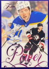 2025-26 Flair Owen Power Backcheck Variant # /199 #13 Sabres