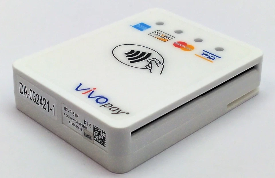 ID Tech VP3300 Contactless NFC Smart Card Reader EMV Encryption On IDVP-31P-N - Image 2 of 4