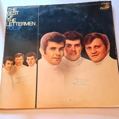 The Lettermen Best Of The Lettermen Vol. 2 Capitol 12'' Stereo Vinyl LP SKAO-138