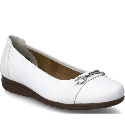 Rieker Ballerinas Casual Closed White