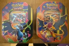 Pokémon Trading Card Game (TCG): Mega Charizard ex X and Y Tin Pair Brand New ✅
