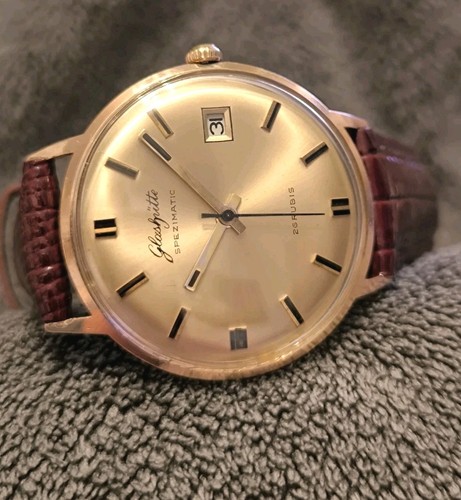 GUB Glashütte Spezimatic Cal.75, reloj automático vintage para hombres, fecha - Imagen 19 de 24