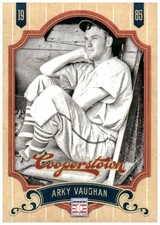 2012 Panini Cooperstown #133 Arky Vaughan