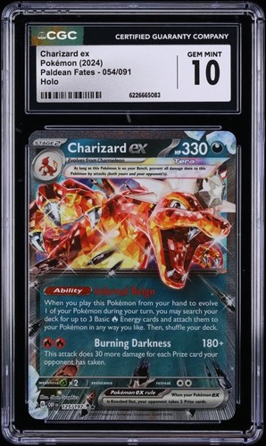 Charizard ex graded CGC 10 for sale on eBay