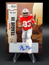 2022 Skybox Metal Universe Champions- Master Teague III #013 Autographs (AU) CC2