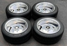 Progressive Vintage 13 Wheels 13x7 Lowrider Euro Universal 4 Lug Without Tires