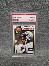 1979 Topps Tony Dorsett #160 PSA NM-MT 8 Cowboys Running Back Football Card