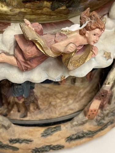 Kirkland Nativity Musical Water Globe with Revolving Base Plays Joy to the World - Picture 9 of 16