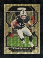 2021 Panini Prizm Gold Vinyl Prizm 3/5 Hunter Renfrow #176 0dr8