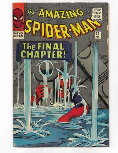 Amazing Spider-Man 33 1966 Marvel Comics VG/F 5.0 Classic Cover