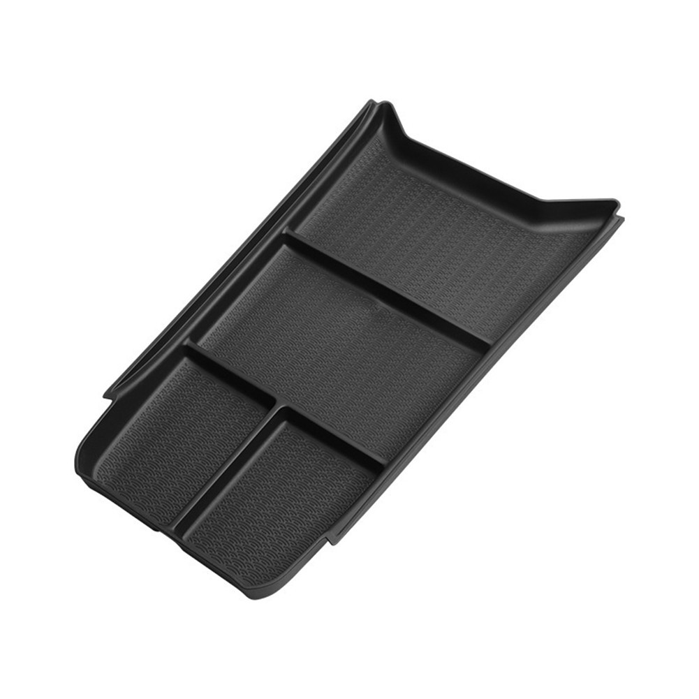 Storage Organizer Box for Car Supplies For C5 2425 Center Console Black-image