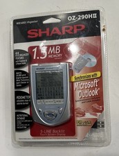 NIB Sharp OZ-290HII 1.5MB USB Wizard Organizer Pedometer Phone Book Nutritional